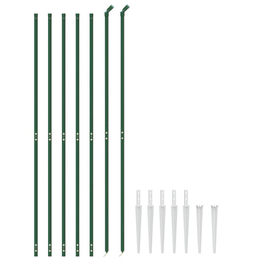 Cerca De Alambre Con Pinchos De Anclaje Verde 1,4x10 M / Vetonek_0