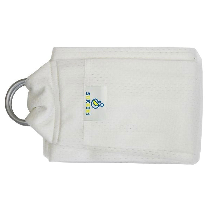 Bandolera De Agua Portabebé Verano Sukkiri. Blanco_0