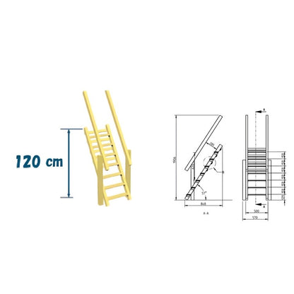 Steps Masgames L (plataforma A 120 Cm).