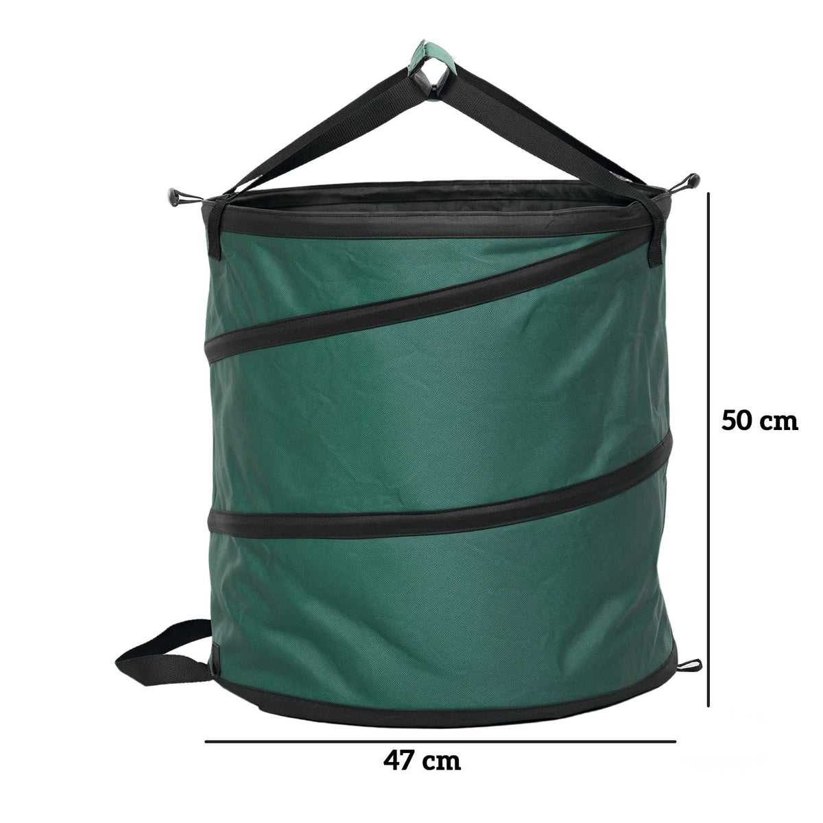 Outsunny Set De 4 Bolsas De Basura De Jardín 86l Con Asas Y Diseño Pop-up_2
