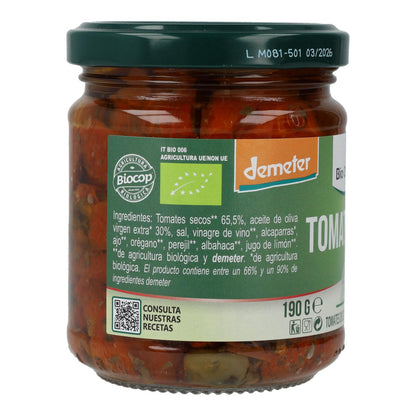 Tomates Secos en Aceite Bio Demeter Organica Italia 190 g