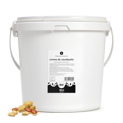 Crema de Cacahuetes ECO Planeta Huerto 2kg