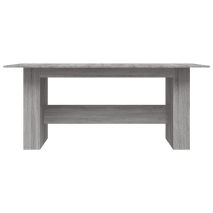 Mesa De Comedor Madera De Ingeniería Sonoma Gris 180x90x76 Cm_2