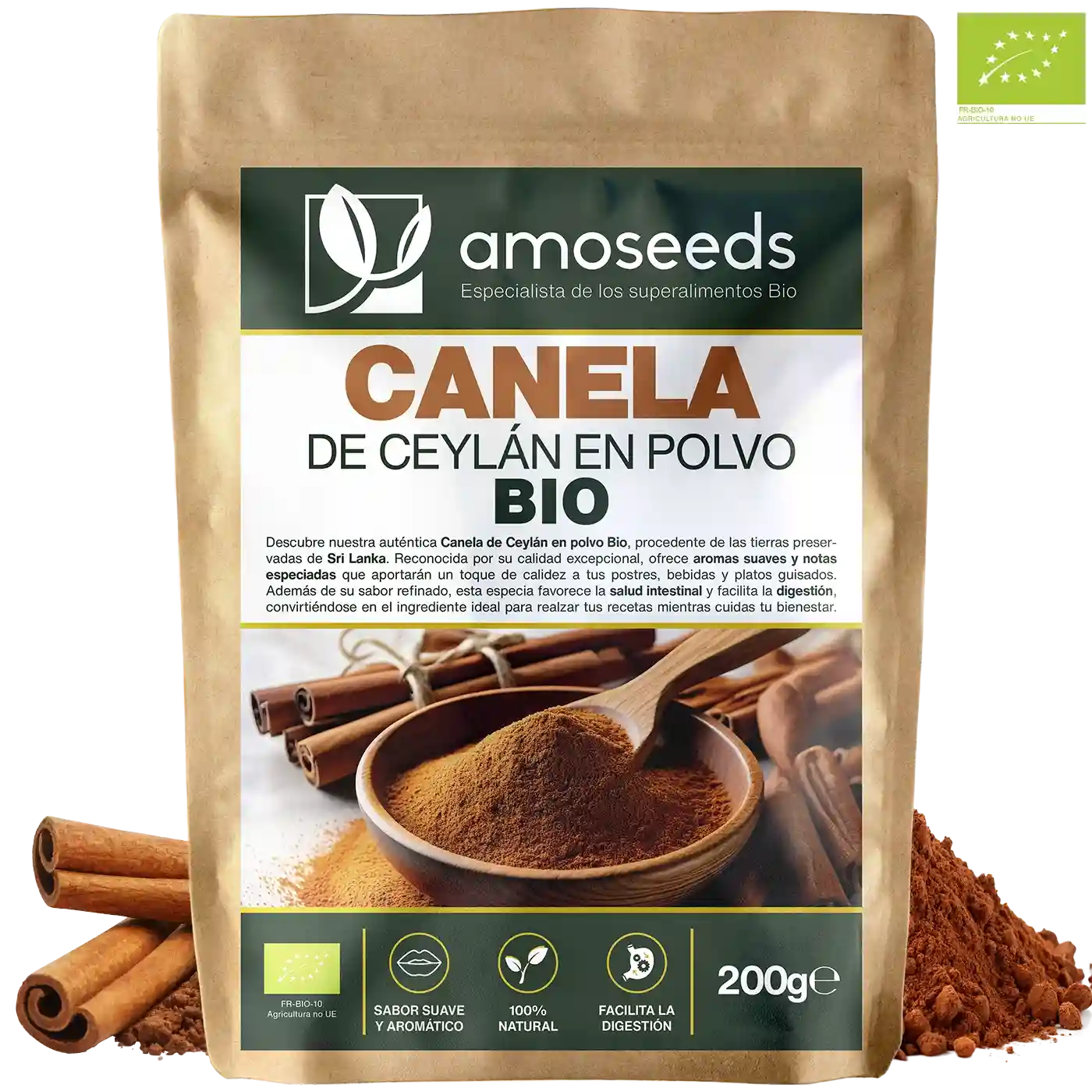 Canela De Ceylán Bio 200g_0