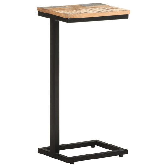 Mesitas Auxiliares 2 Uds Madera Reciclada 31,5x24,5x64,5 Cm_0