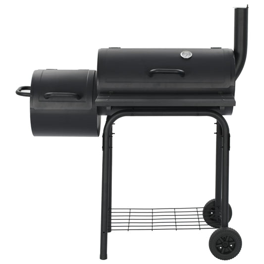 Barbacoa Clásica De Carbón Con Ahumador / Vetonek_0