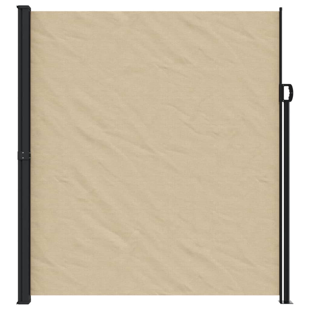 Toldo Lateral Retráctil Beige 220x500 Cm_1