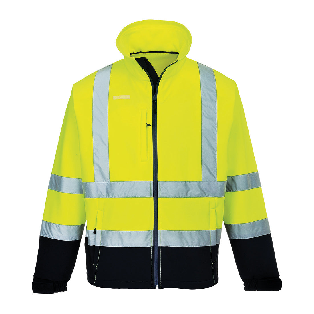Chaqueta Softshell De Alta Visibilidad Contrast (3 Capas) / M / Amarillo-marino_1