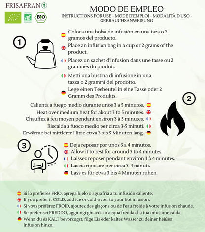 Infusión Bienestar Alcalino Pirámides Ecológica | Frisafran