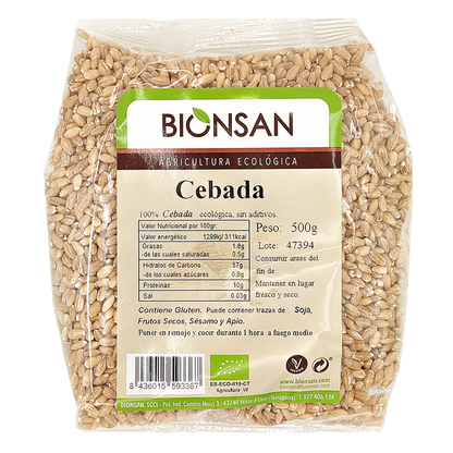 Cebada En Grano Eco Bionsan 500gr_0