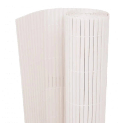 Valla De Jardín De Doble Cara Blanco 110x500 Cm / Vetonek_0