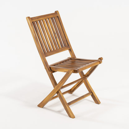 Silla Jardín Teca Plegable, Madera Teca Grado A, Tamaño: 48x60x85 Cm, Tratamiento Al Agua Aplicado_2