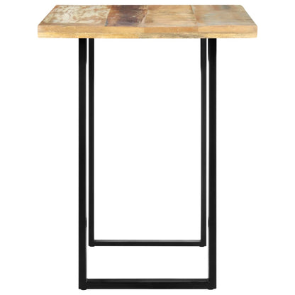 Mesa De Comedor Madera Maciza Reciclada 120x60x76 Cm_1