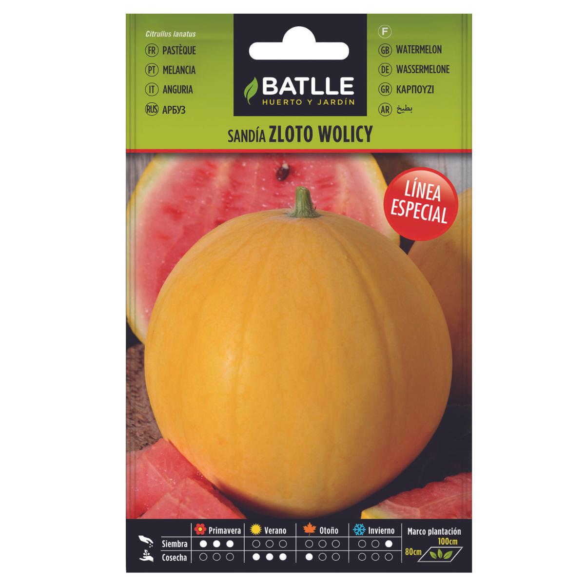 Semillas de Sandía Zloto Wolicy Batlle