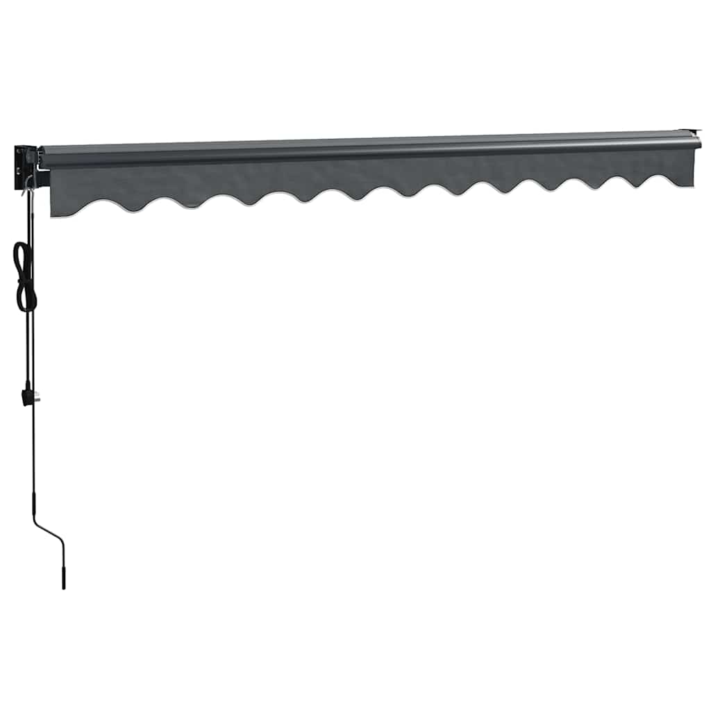 Toldo Retráctil Automático Gris Antracita 3,5x2,5 M_3