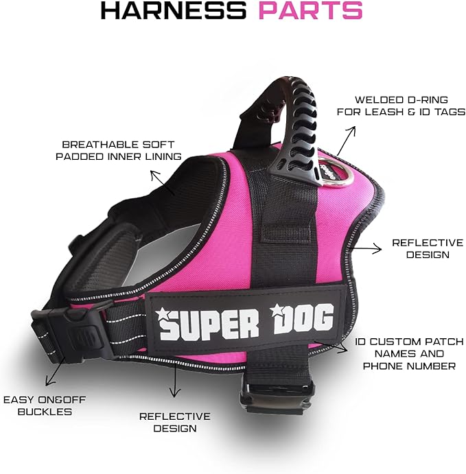 Edipets Arnés Para Perro Antitirones, Ajustable Y Personalizable_1