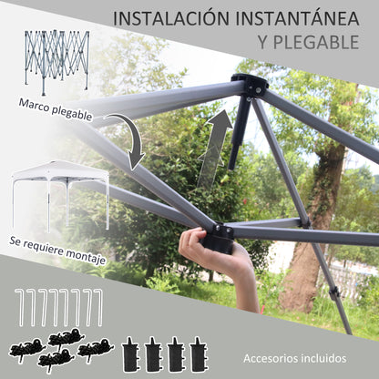 Outsunny Cenador Plegable Pop-up 2_4