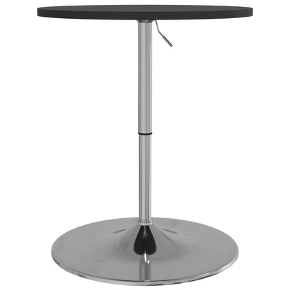 Mesa Alta De Bar Madera Ingeniería Y Acero Negra 60x60x90 Cm_3