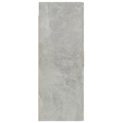 Armario Colgante De Pared Gris Hormigón 69,5x34x90 Cm / Vetonek_4