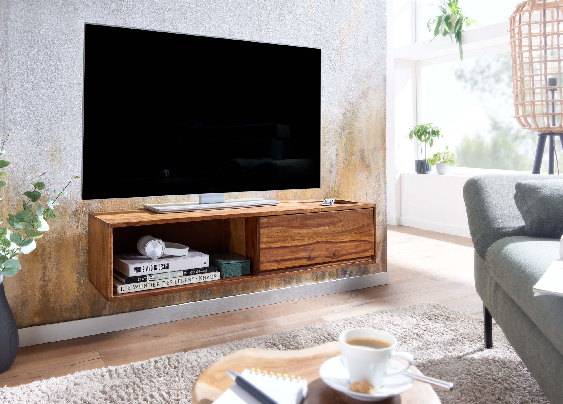 Mueble De Tv Sólido Y Duradero Modelo Wl6.524_2