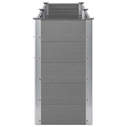 Arriate De Wpc Gris 250x50x91 Cm_4