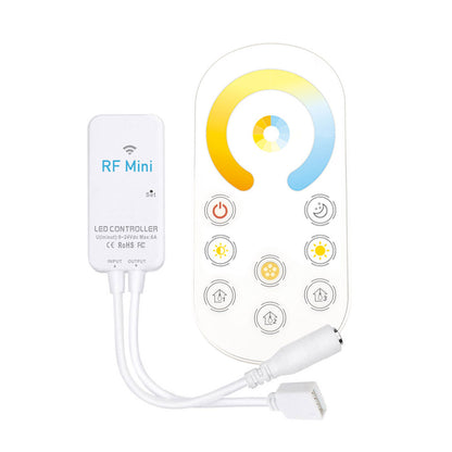 Controlador Rf Mini Tira Led Cct + Mando_0