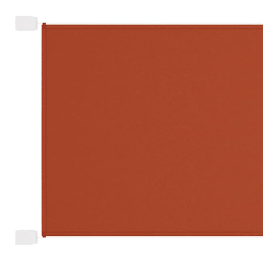 Vidaxl Toldo Vertical Tela Oxford Terracota 60x360 Cm_0