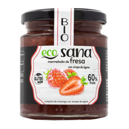 Mermelada De Fresa Con Sirope De Ágave Bio 260 Gr