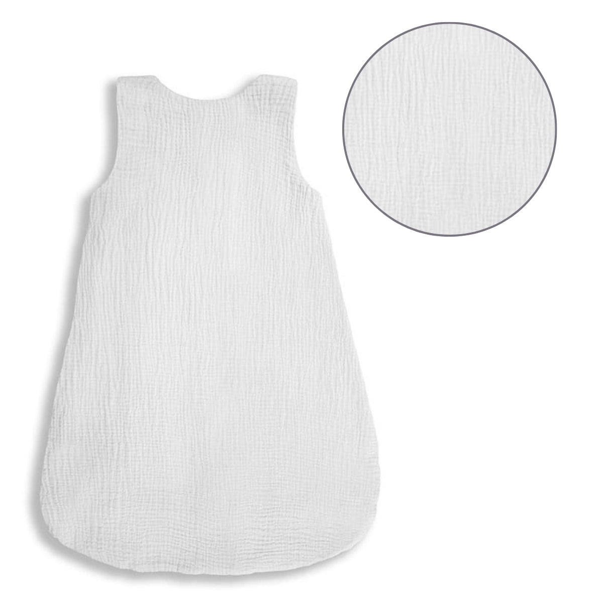 Saco De Dormir Bebe Reversible T-s Muselina 0-4m Rose