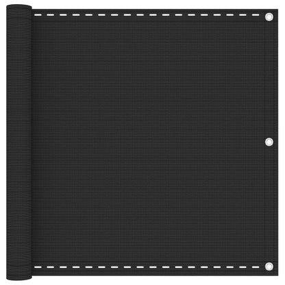 Vidaxl Toldo Para Balcón Hdpe Gris Antracita 90x300 Cm_0