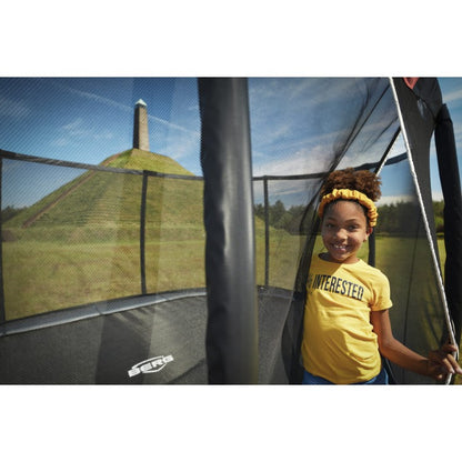 Cama Elastica Berg Grand Champion 350 + Red Deluxe Verde.