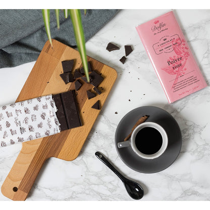 Chocolate Negro A La Pimienta Rosa 70 Gr._1