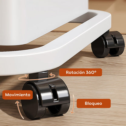 Joybos - Estantería De Almacenamiento Con Ruedas Multifuncional Para Cocina