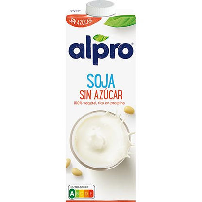 Bebida de Soja sin azúcares  Alpro 1 Litro