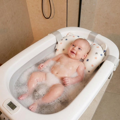 Bathby Cojín De Baño Antideslizante Con Estampado De Estrellas Para Bebés, Cómodo Y Seguro_1