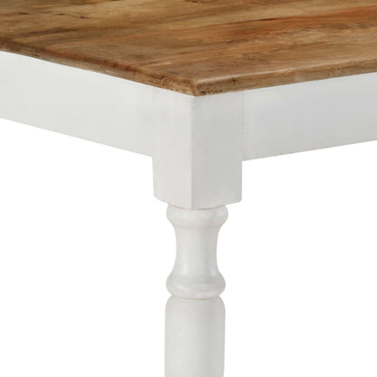 Mesa De Comedor Madera Maciza De Mango 110x60x76 Cm_4