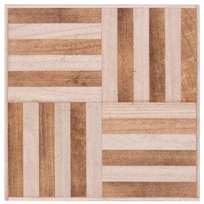 Mesa De Centro De Madera Maciza 50x50x33,5 Cm_1