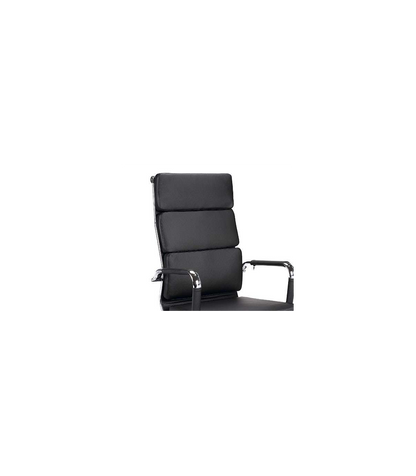 Silla Despacho Giratoria Elevable Piel Sintetica En Color Negro, 109-116 Cm(alto)61 Cm(anc_5