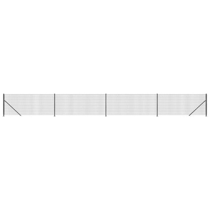 Cerca De Alambre Con Brida Gris Antracita 1,1x10 M / Vetonek_2