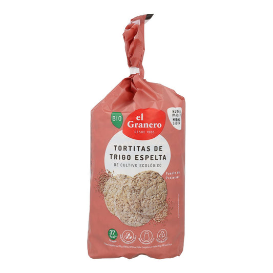 Tortitas de Trigo Espelta El Granero, 100 g