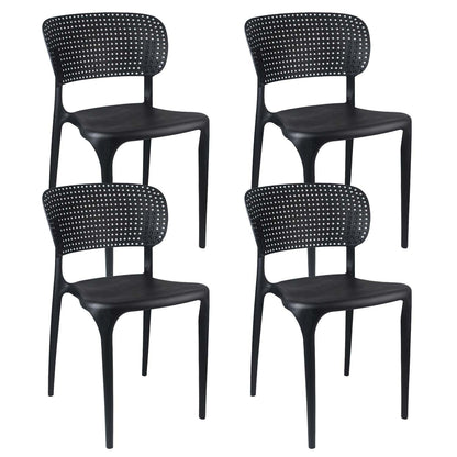 Pack 4 Sillas De Exterior Apilables Marilyn 75x47x49,5cm Thinia Home_0