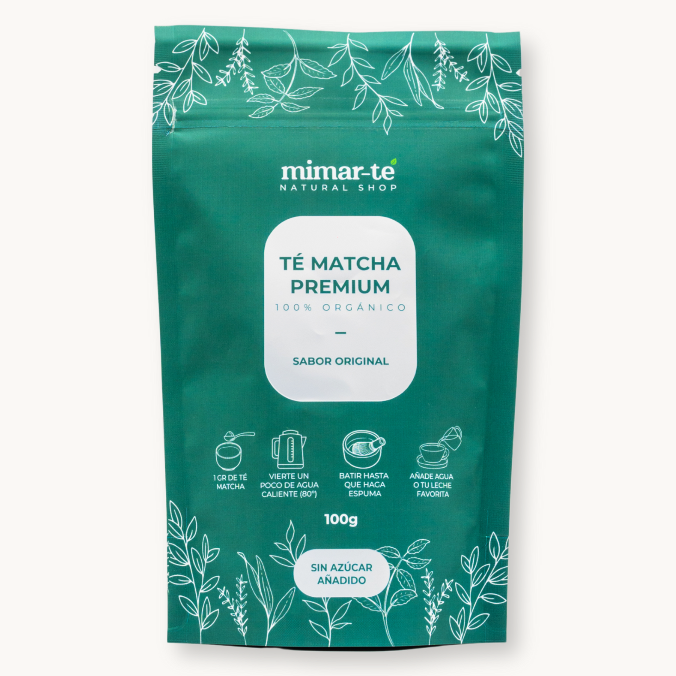 Té Matcha Premium 100% Ecológico Mimar-té 100g_0
