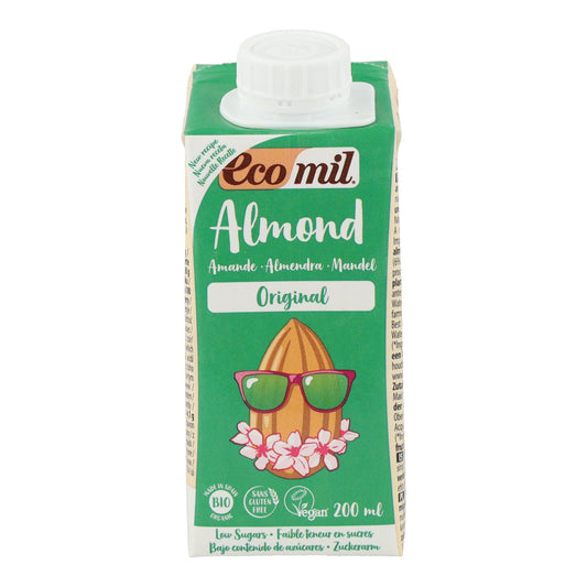 Bebida Vegetal de Almendra endulzada con Ágave BIO EcoMil 1 L