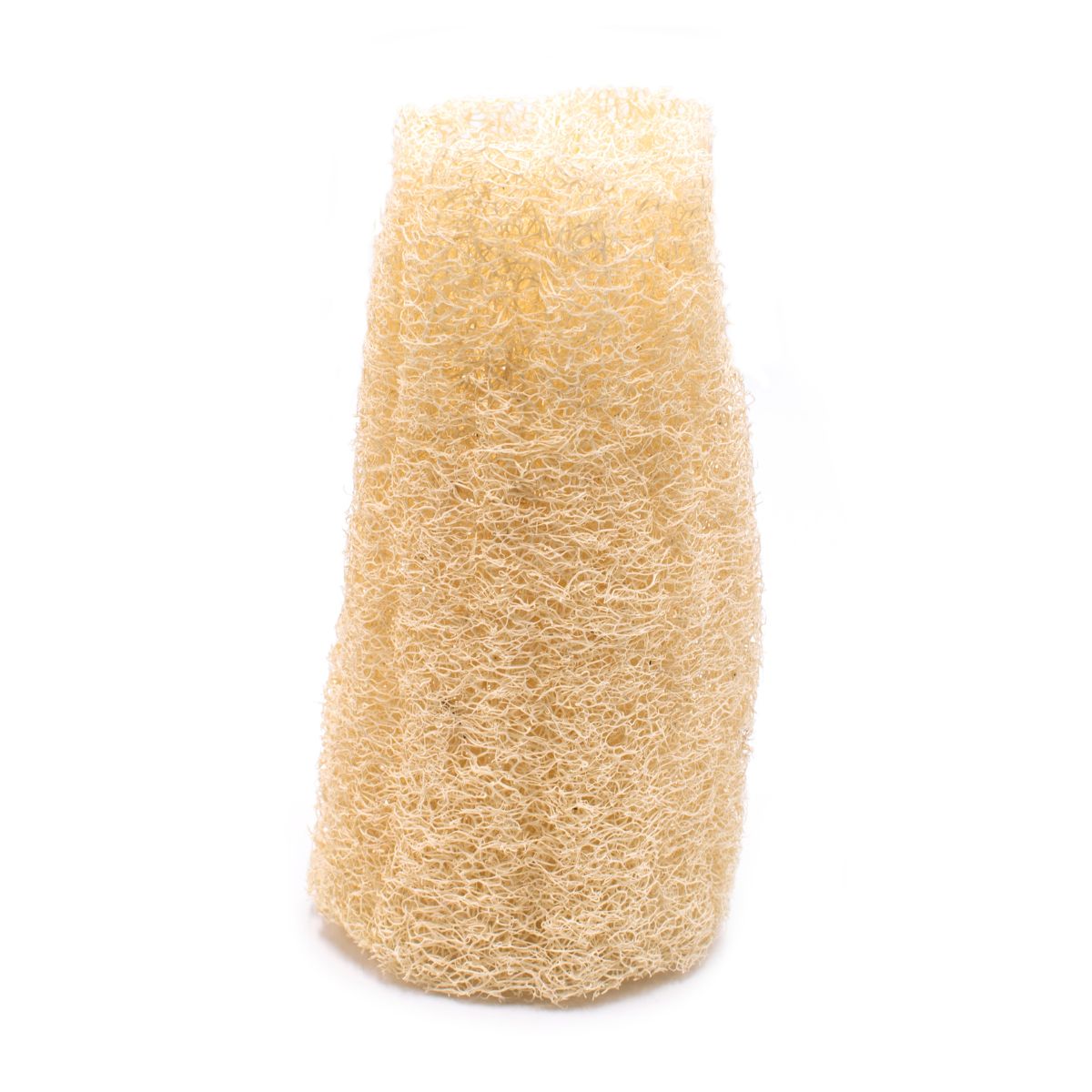 Esponja de Luffa-exfoliante corporal pequeña a granel, aprox. 12 cm. Azal.