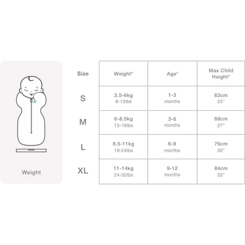 Love To Dream Saco De Bebé Swaddle Up Original Gris M_2