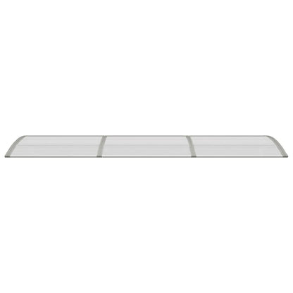 Marquesina De Puerta Policarbonato Gris 300x75 Cm_3