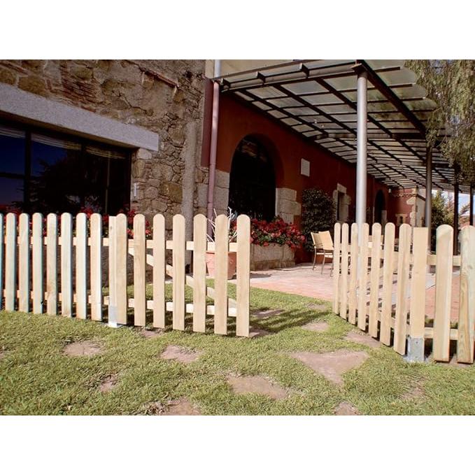 Soporte Anclaje metálico cuadrado para postes y pérgolas Woodfix Nortene 7 x 7 cm