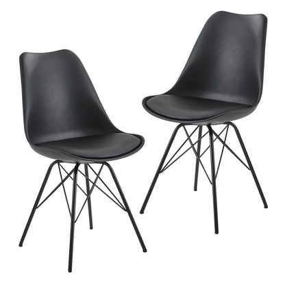 Silla De Comedor Ateporal Y Compacta, Modelo Wl6.183_1
