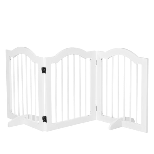 Pawhut Barrera De Seguridad Para Perros Pequeños Plegable 154_0