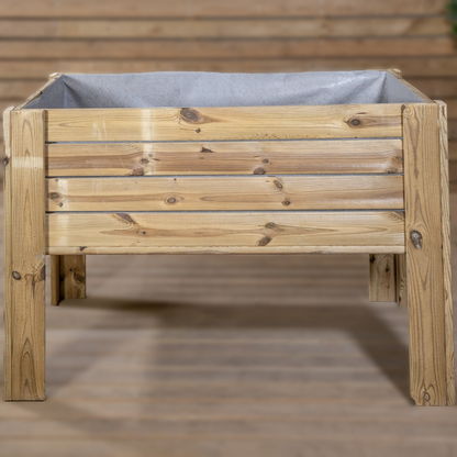 Mesa De Cultivo Mura Profunda 40cm Vidahuerto 80x40x80 Cm.